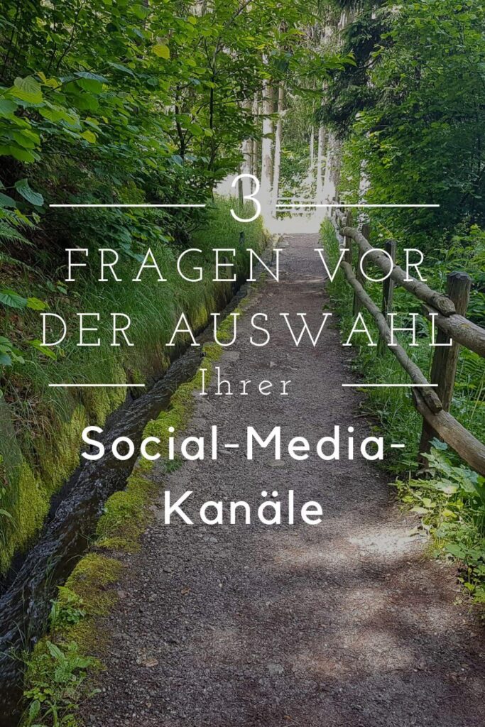 Facebook, Instagram und mehr. Nicht überall müssen Sie aktiv sein. Was Sie vor der Auswahl Ihrer Social-Media-Kanäle fragen sollten, erfahren Sie im Beitrag. #SocialMedia